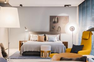 Boxspring Polsterbett 24Seven Fine von Tréca Paris mit Bezug Focus CA1707/050, abnehmbar