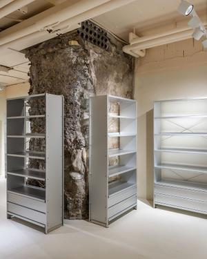 Aluminiumregal von Lehni