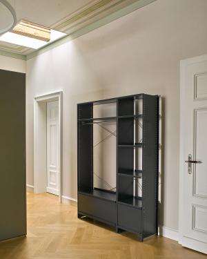 Aluminiumregal von Lehni