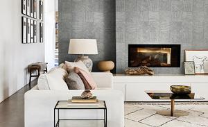 Textilien, Stoffe, Tapeten und Kissen von Romo