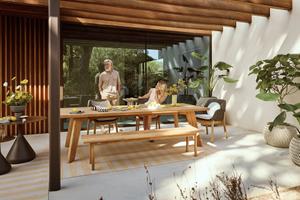 Dedon Solyd Esstisch