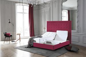 Boxspring Polsterbett Kopfteil Tournelle von Tréca Paris