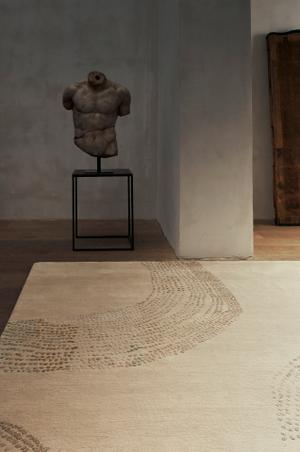 Teppich Inko Circle beige