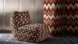 Textilien, Stoffe, Tapeten und Kissen von Romo