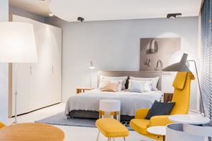 Boxspring Polsterbett 24Seven Fine von Tréca Paris mit Bezug Focus CA1707/050, abnehmbar